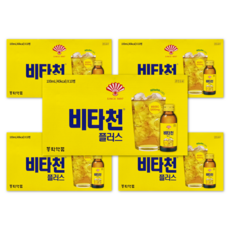 동화약품 부채표 비타천 플러스 100ml x 10개입 5box, 50개