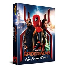 [Blu-ray] 스파이더맨 : 파 프롬 홈 (3Disc 4K UHD+3D+BD 렌티큘러 풀슬립 B1 스틸북 넘버링 한정판) : 블루레이 : 6/28 14시 오픈