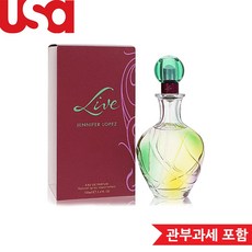 제니퍼로페즈 live edp 100ml, 1개 - 존롭로페즈