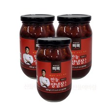 빽쿡 만능양념장 소스, 3개, 500g