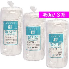 한일양행 상공 롤탈지면 450g, 3개, 1개입 - 한일탈지면