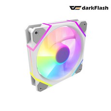darkFlash DM12R PRO 120 PWM ARGB Reverse (화이트), 1개