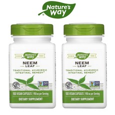 [1+1] 네이처스웨이 님 잎 475mg 베지 100캡슐 Neem Leaf