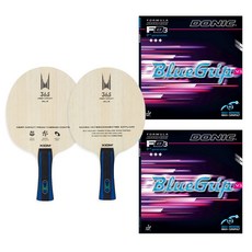 엑시옴 36.5 ALX + 도닉 블루그립V1 부착 세트, 그립FL, 러버부착 세트제품, 쉐이크핸드