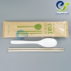 일회용수저세트 KO 크라프트 햇살 수저 젓가락 박스 500개, 1개