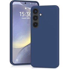 아칸크 삼성 갤럭시 S24 플러스 5G ( SM-S926N ) 젤리 실리콘 휴대폰 케이스+지문인식 보호필름 증정 풀세트