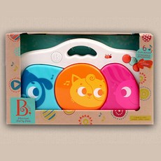 돌잡이 동물소리 볼륨조절 반짝버튼 멜로디패드 선물용 유아용 신나는장난감, 1개