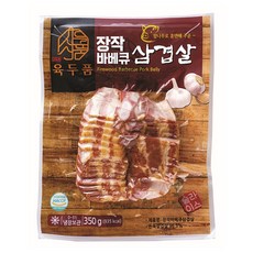 전우통상 육두품 장작 바베큐 훈제 삼겹살, 1개, 350g