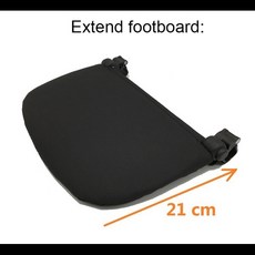 MomTan 유모차 액세서리 가죽 팔걸이 다리 받침대 확장 핸들 보호 커버 Babyzen Yoya YOYO 2 유모차용, [05] only footboard, 1개