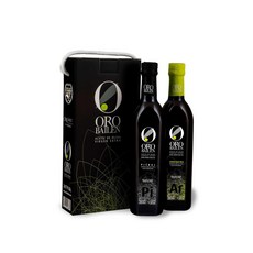 오로바일렌 브오일 2종세트 캐리어박스 ORO BAILEN PICUAL AND ARBEQUINA, 2개, 500ml