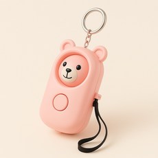 아일리브 휴대용 호신용 경보기, 1개, 핑크