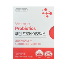 Woman Probiotics 우먼 프로바이틱스 (최신 리뉴얼), 30캡슐, 1개