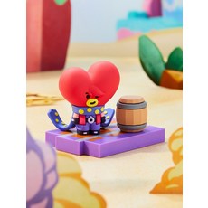 브롤스타즈 BT21 EDGAR TATA 빌더블 피규어, 단품