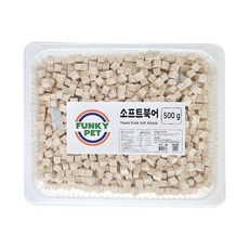 펑키펫 동결건조간식 소프트 북어트릿, 1개, 500g, 북어