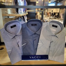 바찌 NC서면점 [22년 여름신상 가격인하] 구김적고 착용감좋은 TTC스판솔리드 3가지 컬러 슬림핏 반팔셔츠