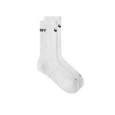 [국내매장판] 나이키 스투시 양말 NRG 크루 삭스 화이트 블랙 DH6155-100, S(210-240cm), 1개