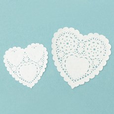 [펠트친구] 하트 도일리페이퍼(100장) [3239], 소