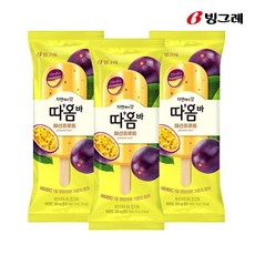 빙그레 빙그레 아이스크림 따옴바 패션프루트 40개입, 40개, 75ml