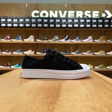 컨버스 잭퍼셀 퍼 라이닝 로우 블랙 166510C