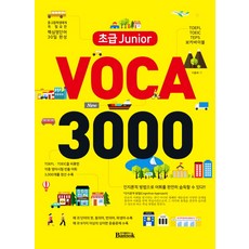 초급 Junior VOCA 3000:TOEFL TOEIC TEPS 보카바이블, 반석출판사