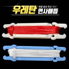 피쉬원 고탄성 우레탄 면사매듭 2m 실리콘 면사, 화이트