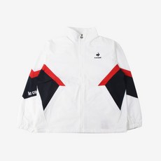 [르꼬끄] 바람막이 KQF QO323TJK71-WHT LE COURT 쉐브론 홑겹 자켓