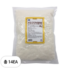청은에프엔비 건조 코코넛 분말, 400g, 14개