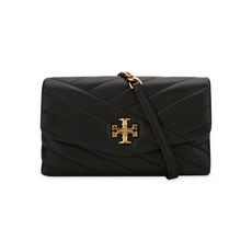 토리버치(TORY BURCH) 여성 키라 쉐브론 블랙 크로스백 90343 001 상품 이미지