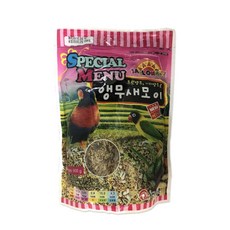 재롱이 스페셜메뉴 앵무새 모이, 900g, 1개