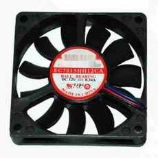 란레른 냉각팬 케이스 70MM 12V 쿨링팬 나사포함, 본상품
