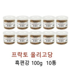 서산김정규 설탕대체 프락토올리고당 흑편강 100g 10통, 1