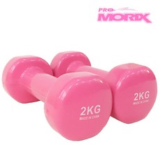 프로모릭스 다이어트 미용아령 여자아령 PVC, 4kg (2kg X 2개)