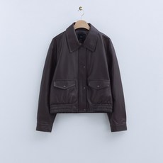 로엠 블루종 레더 자켓_RMJKE49R23