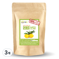 가루랑 유자 분말, 18개, 200g