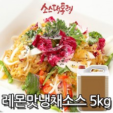 레몬맛냉채소스 5kg, 1개