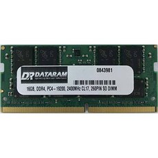 DATARAM 16GB DDR4 PC4-2400 SO DIMM Memory RAM Compatible with Lenovo T, 상세내용참조