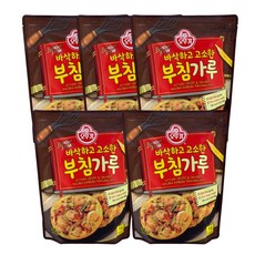 오뚜기 바삭하고 고소한 부침가루 1kg 5개