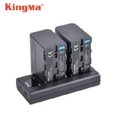 카메라 배터리 프리미엄 NP-F970 카메라 배터리 소니 HXR-NX5C NX5R NX3 카메라 디지털 LED 카메라 보광등 모니터 USB홀더 비원장 범용, 03 2전 1충