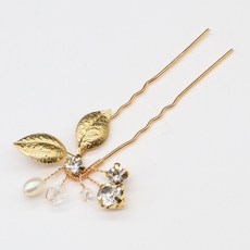 펄망사꽃코사지