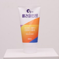 TV홈쇼핑 달나라롤러 페인트 셀스 보수 시공 페인트칠 붓 노루페인트 수성 벽지페인트 칠 벽면, 1개, 200ml