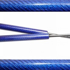 쇼바 스트럿츠 혼다 시빅 타입 R (FK2) 2015-2017 해치백 리어 테일 게이트 트렁크 리프트 서포트 댐퍼 가스 스프링로드 쇼크 업소버(605387), blue carbon fiber