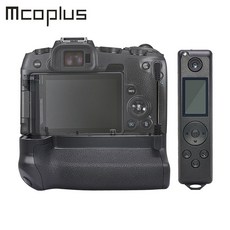 배터리 세로 그립 Mcopus BGEOS RP 캐논 EOS 카메라 교체 EGE12.4G 리모컨 내장 호환, 없음, 1개