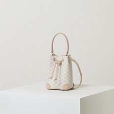 헤지스여성로고패턴가죽숄더백