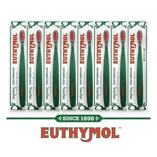 EUTHYMOL 유시몰 레귤러 칫솔 8개, 1개입