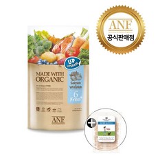 [사은품증정] ANF 6FREE PLUS 연어 & 흰살생선 5.6kg 강아지사료 + 오가앤리프 수제간식 200g 증정, 1.8kg, 1개 - 오가앤리프