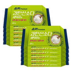 소키 무궁화 프리미엄 과탄산소다 세탁비누, 200g, 10개