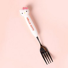 꼬마스타 ACC 산리오 피규어 포크-헬로키티, 단품, 1개