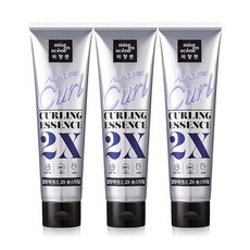 미쟝센 컬링에센스 2X 숏스타일 헤어에센스, 3개, 150ml