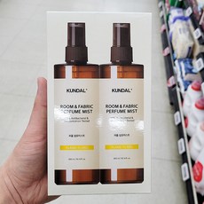 쿤달 퍼퓸 룸앤 패브릭 섬유탈취제 일랑일랑, 단품, 2개, 300ml