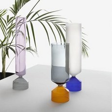 이첸도르프화병 대리 구매하다 아이젠도르프 이탈리아 수입 극약시험관 술잔 조형물 컬러 세로형 유리 화병, 08 예정: 스몰 골지 H27cm